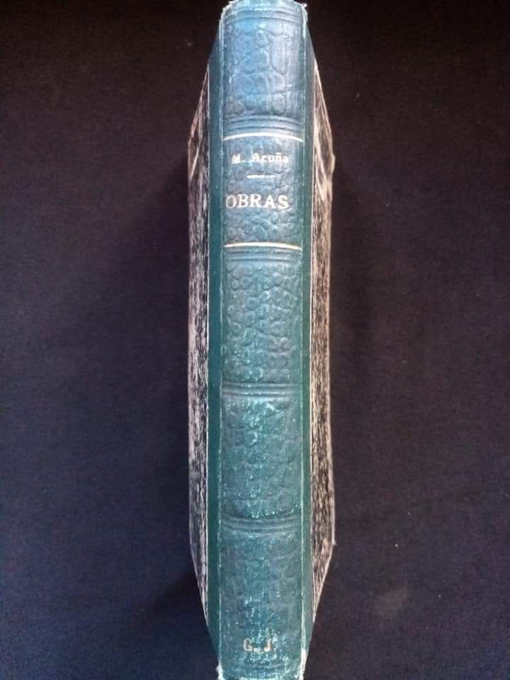 Obras de Manuel Acuña. 1911
