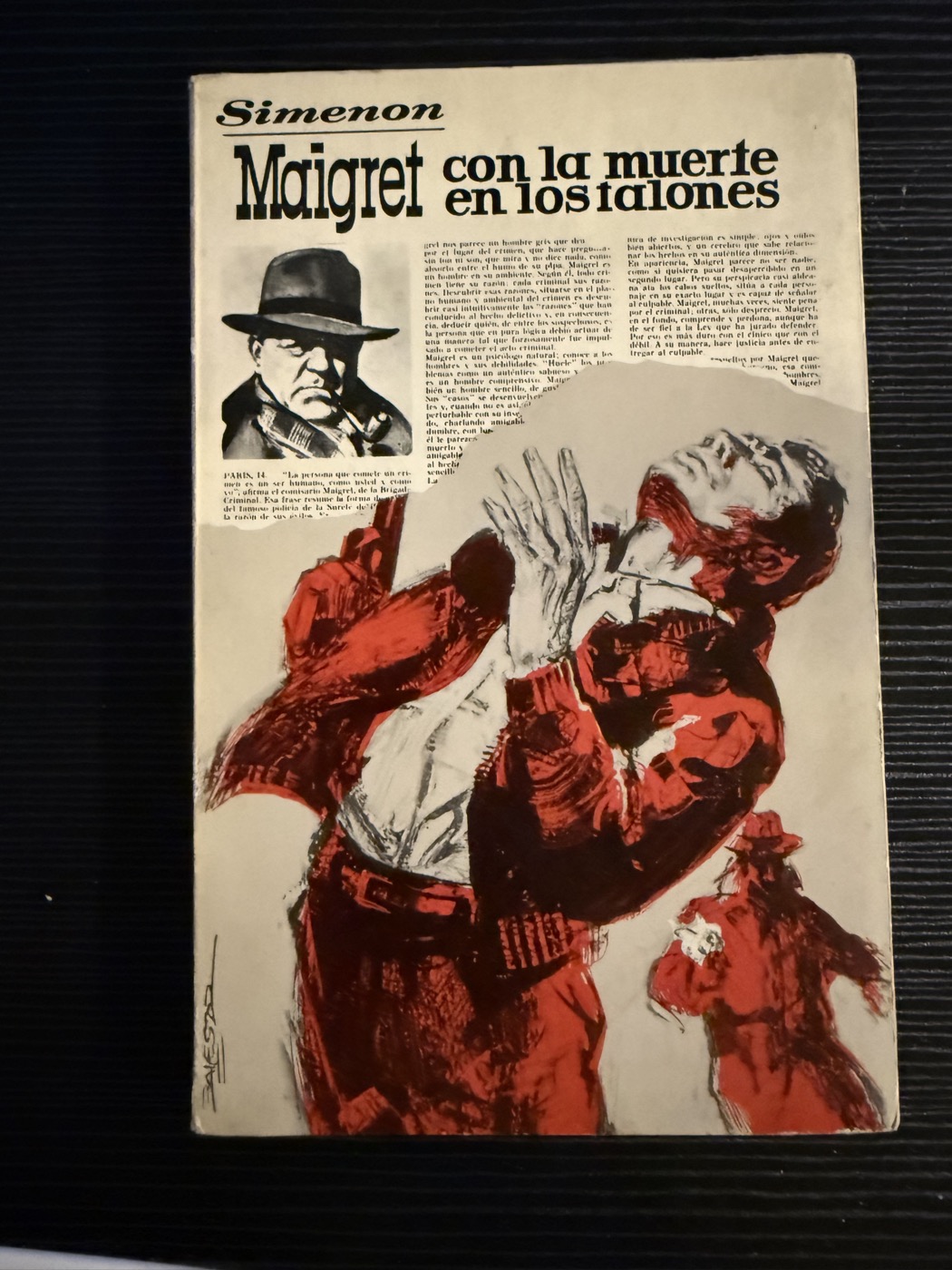 Maigret con la muerte en los talones